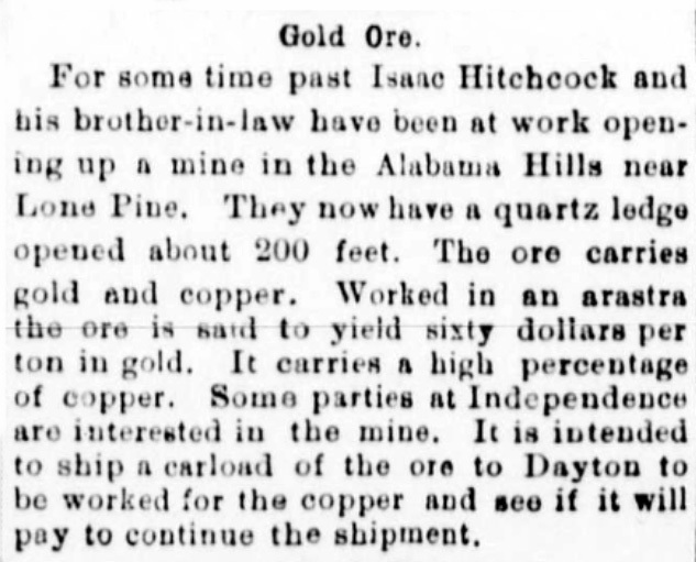 gold ore